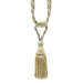 Luxury Beige & Oyster Rope Tieback