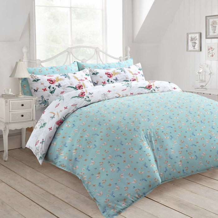 Sacramento Floral Duvet Cover & Pillowcase Set