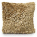 Latte Shaggy Chenille Cushion Cover