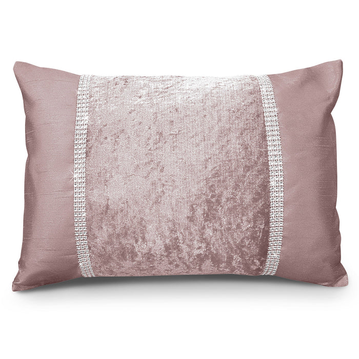 Topaz Crushed Velvet Pink Boudoir