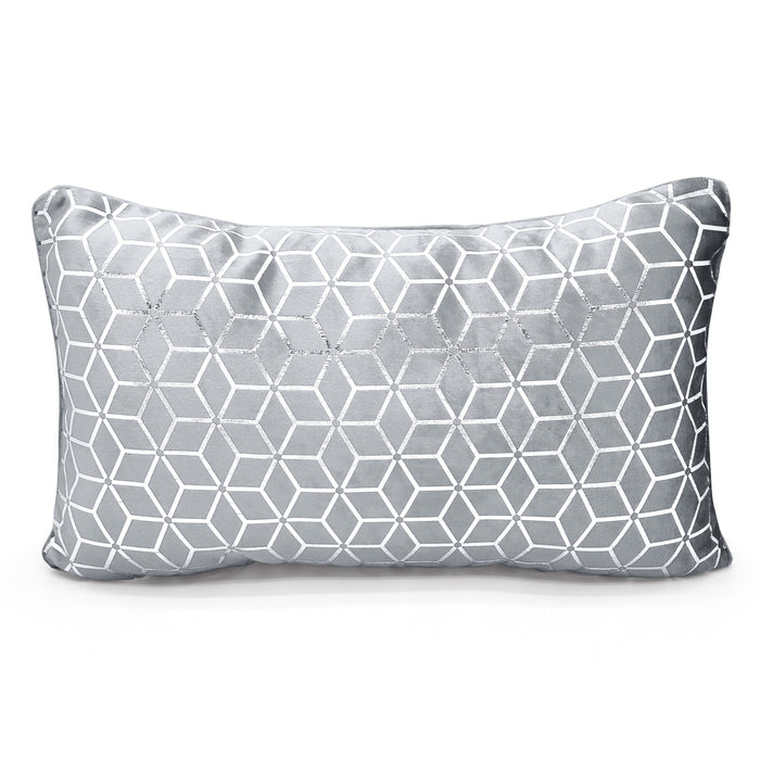 Vera Crushed Velvet Silver Boudoir