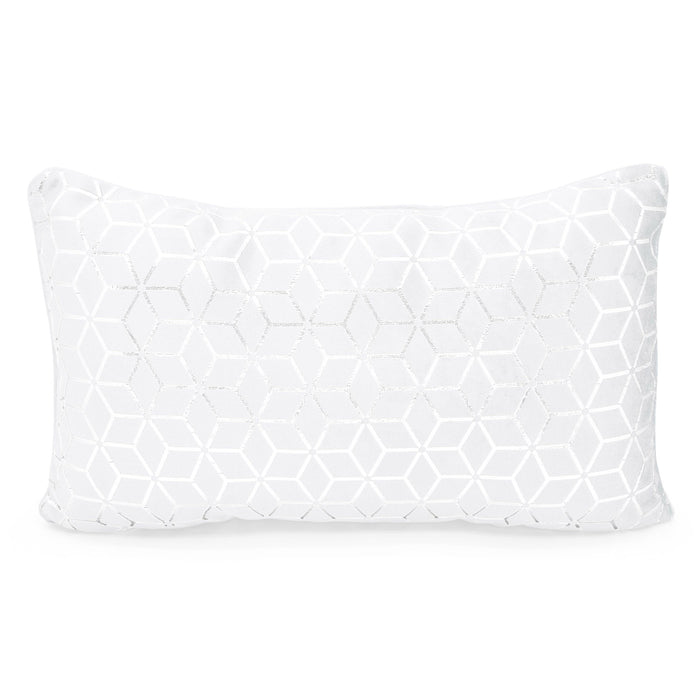 Vera Crushed Velvet White Boudoir