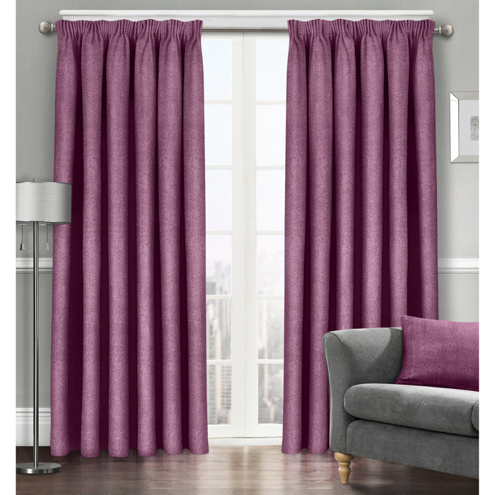 Westwood Mauve Pencil Pleat Curtains