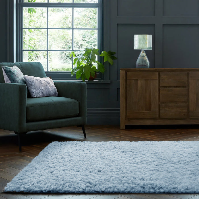 Montana Seafoam Super Soft Teddy Fur Floor Rug